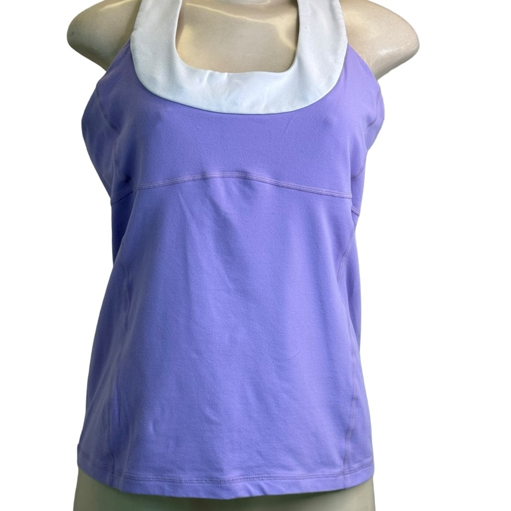 Lululemon Scoop Neck Halter Tank Top sz 12